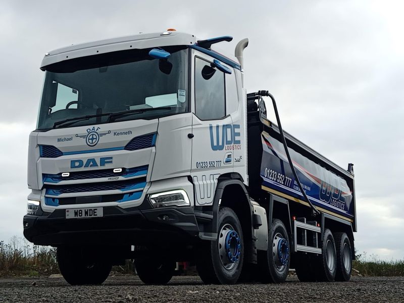 New steel-bodied tipper is now on the road